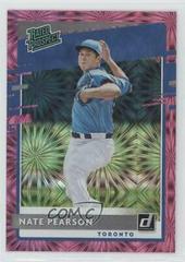 Nate Pearson [Pink Fireworks] #RP-6 Baseball Cards 2020 Panini Donruss Rated Prospects Prices