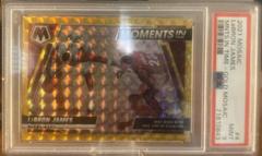 LeBron James [Gold] Basketball Cards 2021 Panini Mosaic Moments in Time Prices