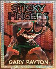 Gary Payton #16 Basketball Cards 1996 Topps Season's Best Prices