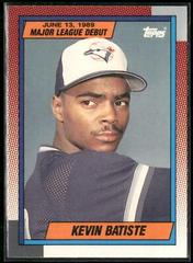 Kevin Batiste #10 Baseball Cards 1990 Topps Major League Debut Prices