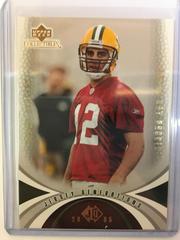 Aaron Rodgers #72 Football Cards 2005 Upper Deck Mini Jersey Collection Prices