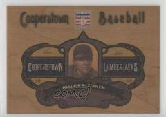 Joe Tinker #12 Baseball Cards 2013 Panini Cooperstown Lumberjacks Prices