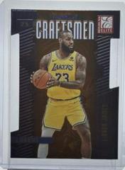 LeBron James [Orange Die-Cut] #3 Basketball Cards 2023 Donruss Elite Craftsmen Prices