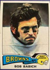 Bob Babich #82 Football Cards 1975 Topps Prices