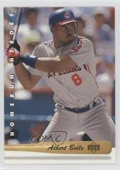 Albert Belle #HR5 Baseball Cards 1993 Upper Deck Homerun Heroes Prices