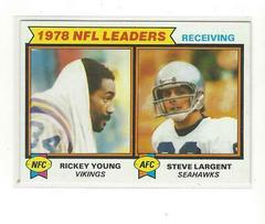 Rickey Young, Steve Largent [Receiving Leaders] #2 Football Cards 1979 Topps Prices