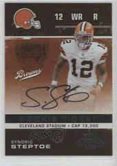 Syndric Steptoe [Autograph] #225 Football Cards 2007 Playoff Contenders Prices