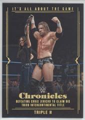 Triple H #HHH-25 Wrestling Cards 2022 Panini Chronicles WWE It's All About the Game Prices