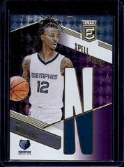 Ja Morant [Purple] #12 Basketball Cards 2022 Panini Donruss Elite Spellbound Prices