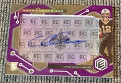 Chris Olave [Purple] #RNS-CO Football Cards 2022 Panini Elements Rookie Neon Signs Autographs Prices