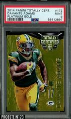 Davante Adams [Platinum Gold] #172 Football Cards 2014 Panini Totally Certified Prices