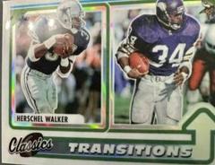 Herschel Walker [Silver] #T-12 Football Cards 2022 Panini Classics Transitions Prices