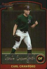 Carl Crawford #25 Baseball Cards 2003 Bowman Chrome Prices