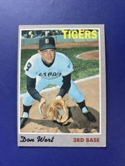 Don Wert #33 Baseball Cards 1970 Topps Prices