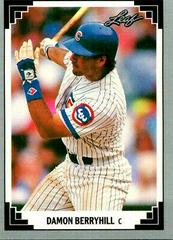 Damon Berryhill #156 Baseball Cards 1991 Leaf Prices