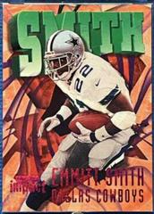 Emmitt Smith [Rave] #22 Football Cards 1997 Skybox Impact Prices