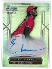Bryan De La Cruz [Refractor] Baseball Cards 2022 Bowman Sterling Rookie Autographs Prices