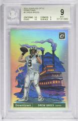 Drew Brees #DT-5 Football Cards 2020 Panini Donruss Optic Downtown Prices