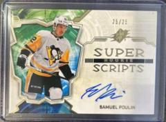 Samuel Poulin Hockey Cards 2022 SPx Rookie Superscripts Autographs Prices