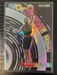 Evan Mobley #15 Basketball Cards 2021 Panini Recon Rock the Rim Prices