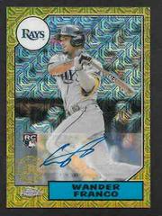 Wander Franco [Autograph] Baseball Cards 2022 Topps Silver Pack 1987 Chrome Series 2 Prices