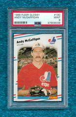 Andy McGaffigan #190 Baseball Cards 1988 Fleer Glossy Prices