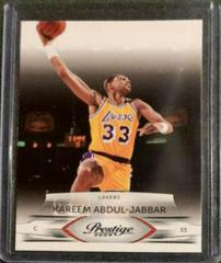 Kareem Abdul Jabbar #111 Basketball Cards 2009 Panini Prestige Prices