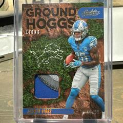 Jahmyr Gibbs [Gold] #GH-10 Football Cards 2023 Panini Absolute Ground Hoggs Materials Prices
