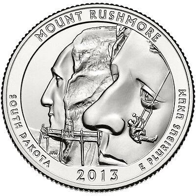 2013 P [MOUNT RUSHMORE] Coins America the Beautiful Quarter