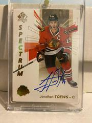 Jonathan Toews [Limited Patch Autograph] Hockey Cards 2016 SP Authentic Prices