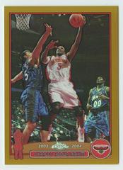 Shareef Abdur Rahim [Gold Refractor] #82 Basketball Cards 2003 Topps Chrome Prices