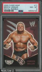 Brock Lesnar #77 Wrestling Cards 2002 Fleer WWF Royal Rumble Prices