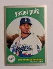 Yasiel Puig [Silver] #6 Baseball Cards 2018 Topps Archives Prices