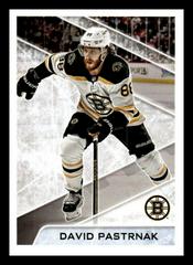 David Pastrnak #627 Hockey Cards 2022 Topps NHL Sticker Prices