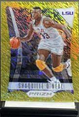Shaquille O'Neal [Gold Shimmer Prizm] Basketball Cards 2021 Panini Prizm Draft Picks Prices