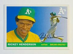 Rickey Henderson [SP] #11 Baseball Cards 2020 Topps Archives Prices