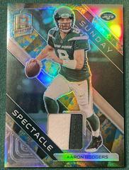 Aaron Rodgers [Splatter Neon] #19 Football Cards 2023 Panini Spectra Sunday Spectacle Prices