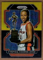 Cynthia Cooper Dyke [Black Gold] Basketball Cards 2022 Panini Prizm WNBA Prices