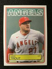 Mike Trout [SP] #8 Baseball Cards 2022 Topps Throwback Thursday Prices