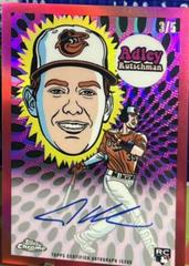 Adley Rutschman [Red] Baseball Cards 2023 Topps Chrome Rookie Autographs Prices