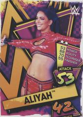 Aliyah Wrestling Cards 2021 Topps Slam Attax WWE Prices