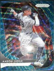 Aaron Judge [Blue Wave Prizm] #64 Baseball Cards 2020 Panini Prizm Prices