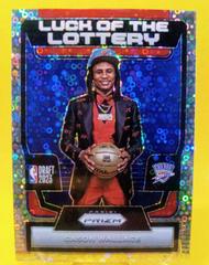 Cason Wallace [Fast Break] #11 Basketball Cards 2023 Panini Prizm Luck of the Lottery Prices
