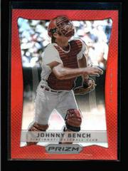 Johnny Bench [Prizm] Baseball Cards 2012 Panini Prizm Prices