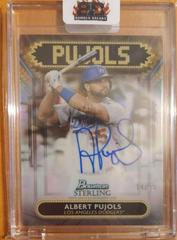 Albert Pujols #SSA-AP Baseball Cards 2022 Bowman Sterling Signage Autographs Prices