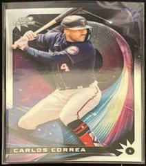 Carlos Correa [Refractor] #SG-16 Baseball Cards 2022 Topps Cosmic Chrome Star Gaze Prices