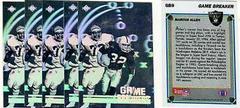 Marcus Allen Football Cards 1991 Upper Deck Game Breakers Hologram Prices