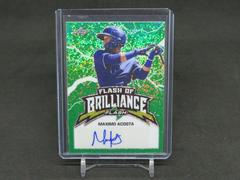 Maximo Acosta [Green] #FB-MA2 Baseball Cards 2020 Leaf Flash of Brilliance Autographs Prices