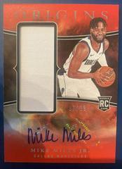Mike Miles Jr. [Red] #28 Basketball Cards 2023 Panini Origins Rookie Jersey Autograph Prices