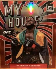 Aljamain Sterling [Red] #18 Ufc Cards 2022 Panini Donruss Optic UFC My House Prices